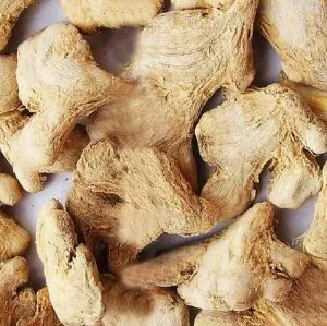 Kurutulmuş Zencefil Kökü